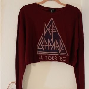 Def leppard sweater